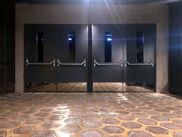 Двери Антипаника (спортивный центр «Пионер 2.0», ул. Дубининская)